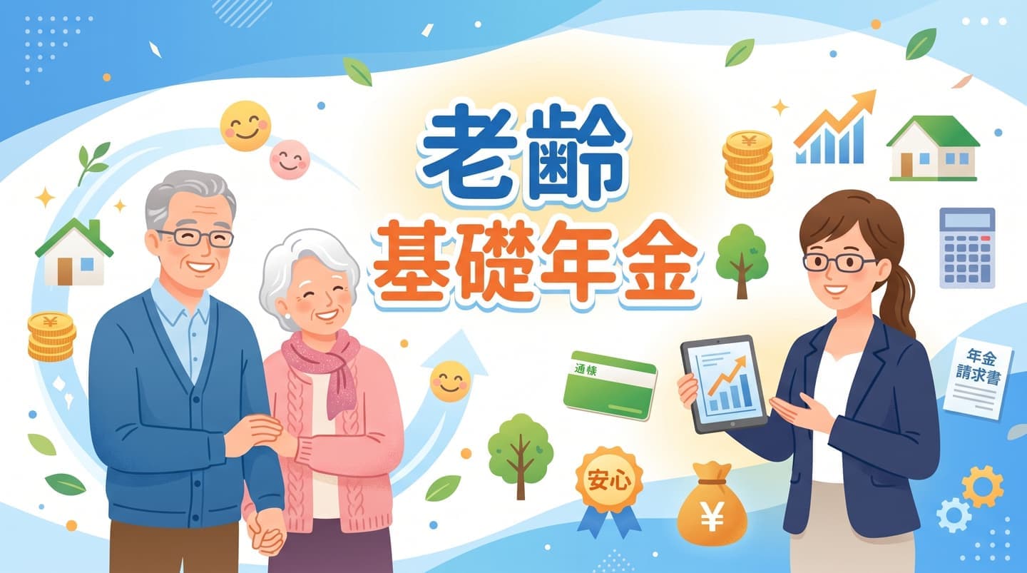 老齢基礎年金のバナー